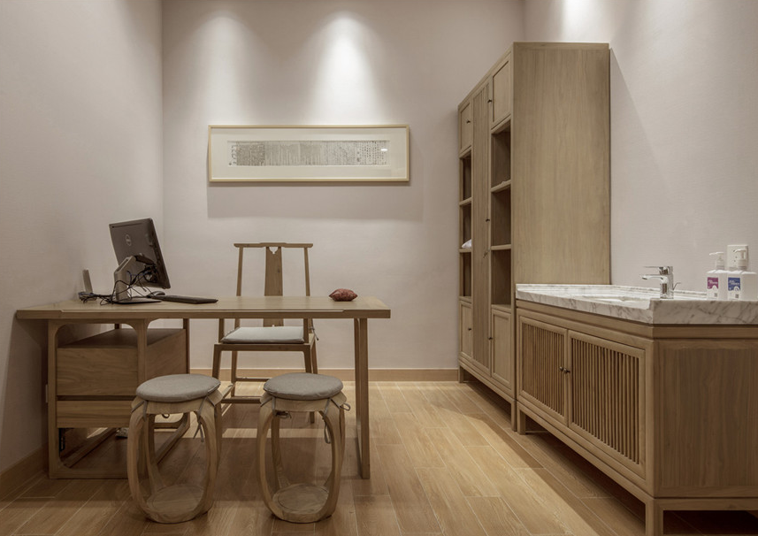 中醫(yī)桌、中醫(yī)椅、鼓凳